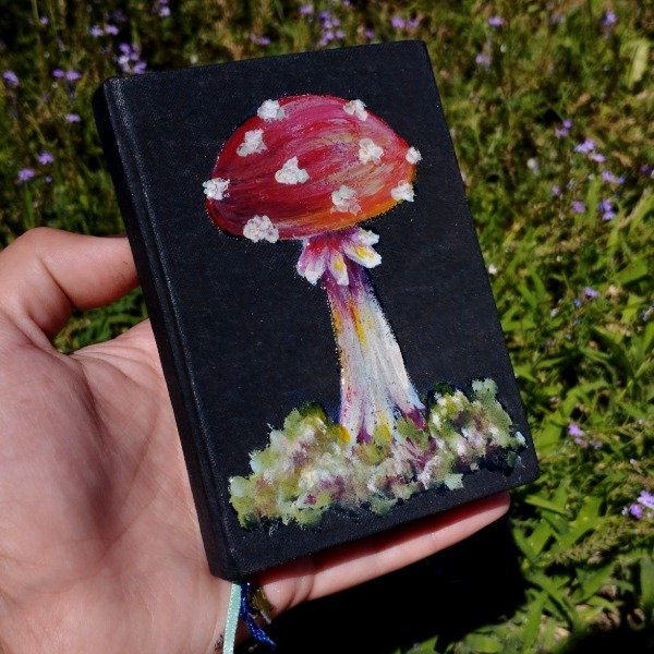 Producto - Cuaderno A7 hojas Kraft Amanita