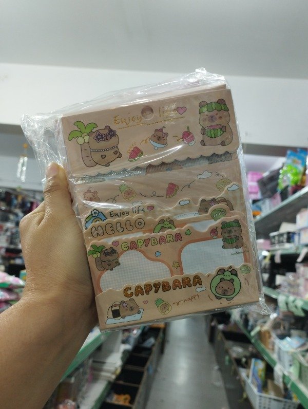 Producto - Notitas Capibara x 12blister