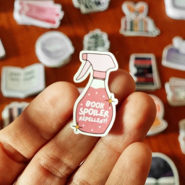 Producto - STICKER BOOK SPOILER REPELLENT