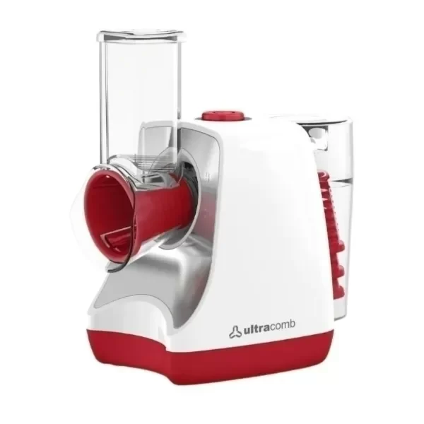 Producto - Rallador Eléctrico Ultracomb GR-2600B 150W con 3 Accesorios Inoxidable