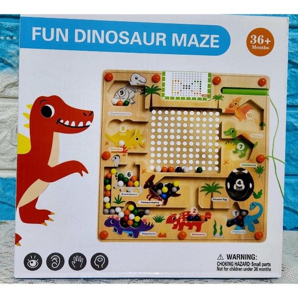 Producto - Pizzarra magnetica montesorri dinosaurio