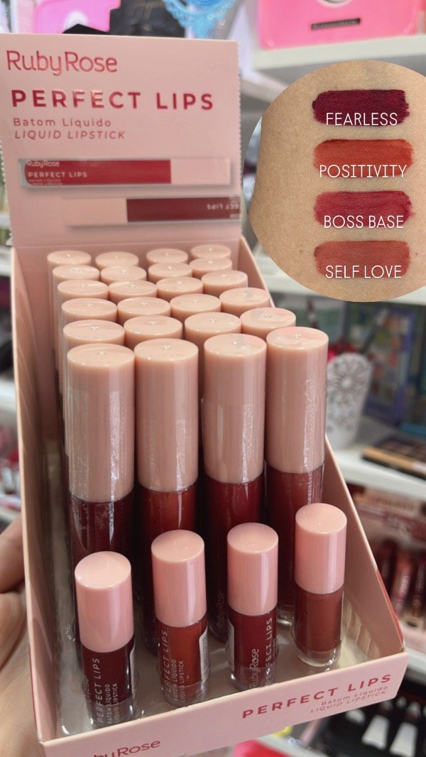 Producto - Labial matte perfect lips Ruby Rose