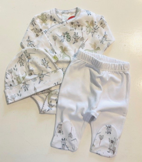 Producto - Ajuar 3 prendas Medieval pima