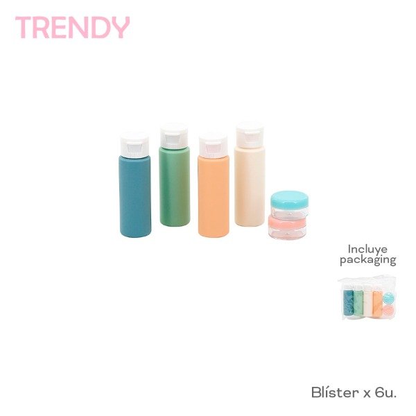 Producto - PORTA LIQ/CREMAS VIAJE TRENDY COD: 30919