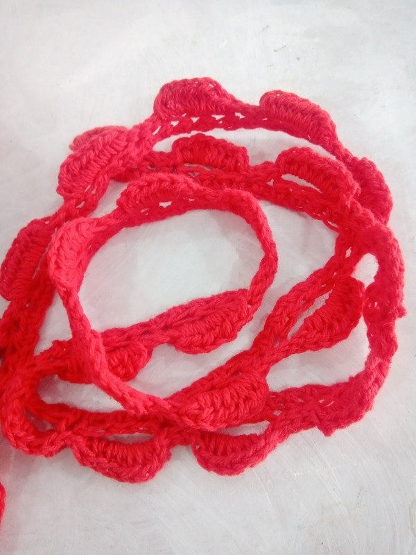 Producto - Puntilla Ujue- Rojo
