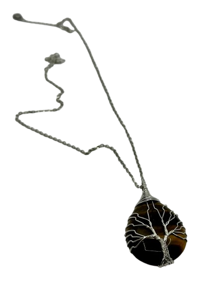Producto - Cadena Lágrima Piedra Energética