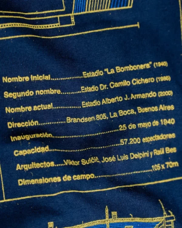 Producto - REMERA ESTADIO LA BOMBONERA - 4