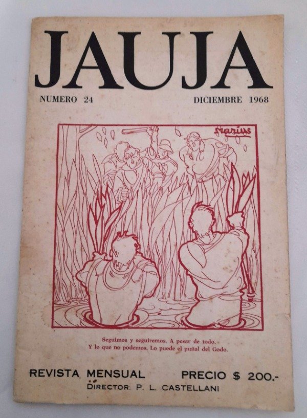 Producto - Revista Mensual Jauja #24 - Diciembre - Año 1968