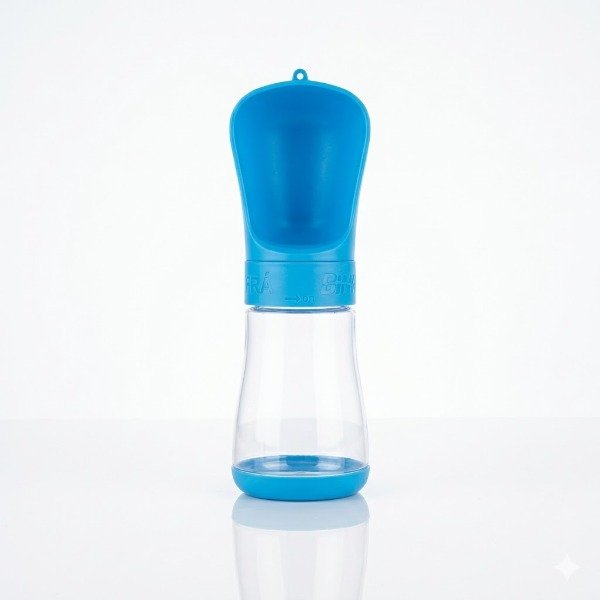 Producto - Bebedero Portatil Tipo Botella con Tolva x 330 ml S 2292 - 6933369875467