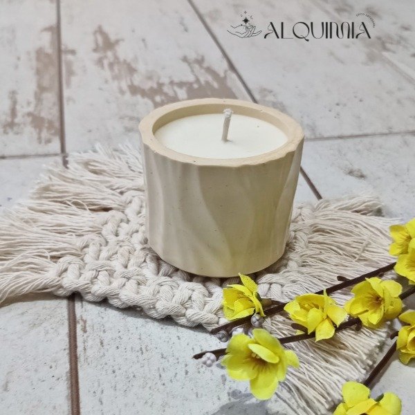 Producto - Vela Cuenco Texturado