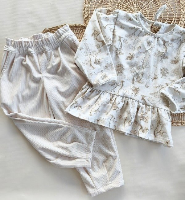 Producto - Blusa Siena Jersey - Natural Bosque