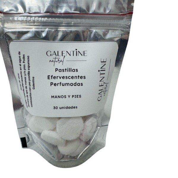 Producto - PASTILLAS EFERVESCENTES MANOS Y PIES 30U