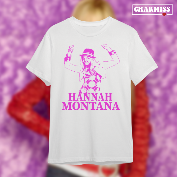 Remera oversize Hanna Montana