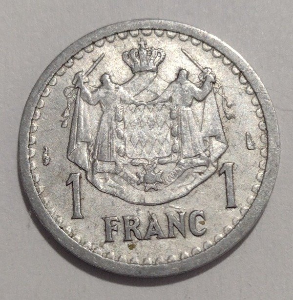 Producto - Mónaco 1 franco 1943 - 0