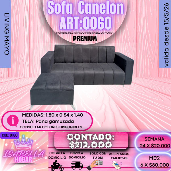 Producto - SOFA CANELON PREMIUM