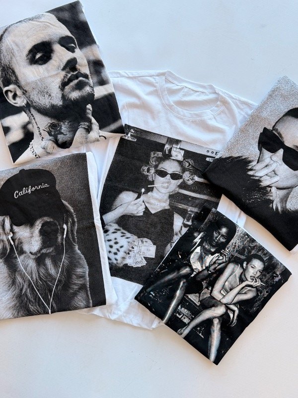 Producto - Remerones Estampados Blancos - 0