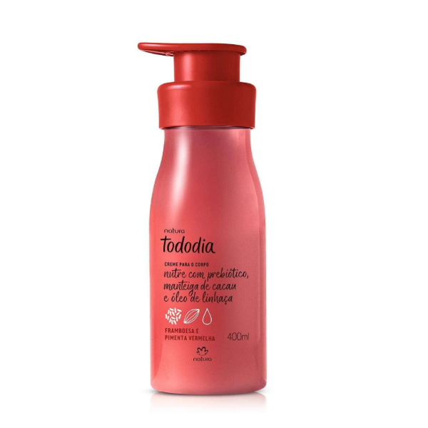 Producto - Crema Corporal Frambuesa y Pimienta Roja 400ml