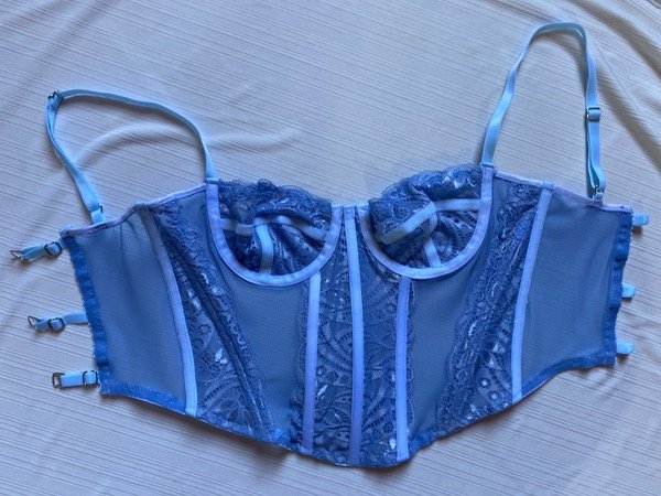 Producto - Corset celeste