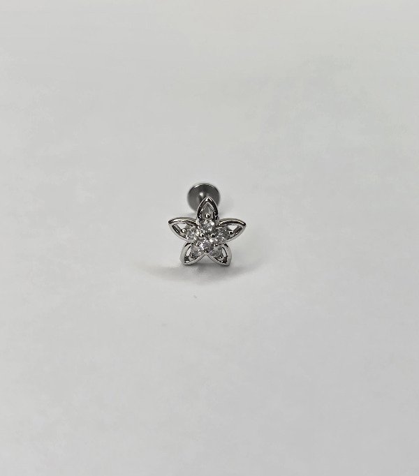 Producto - Labret con flor strass