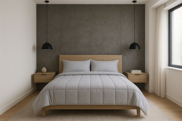 Producto - Edredon Plumon Soft - Gris