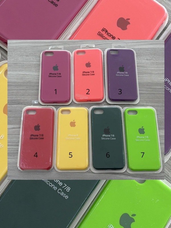 Producto - Silicone Case iPhone 7/8/SE2020/SE2022 SEDE CIPOLLETTI