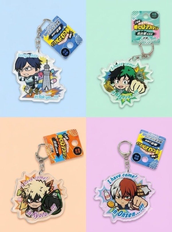 Producto - Llaveros de Acrilico Original - My Hero Academia - Pirates Factory