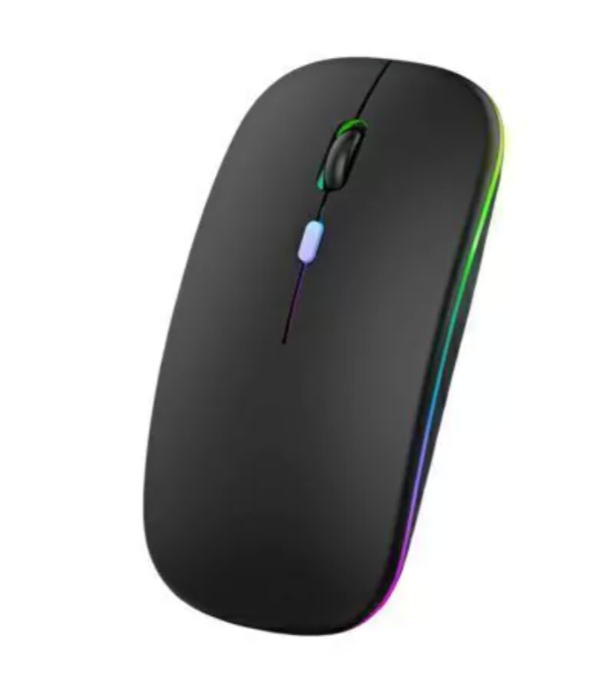Producto - Mouse Inalambrico Con Luz Rgb