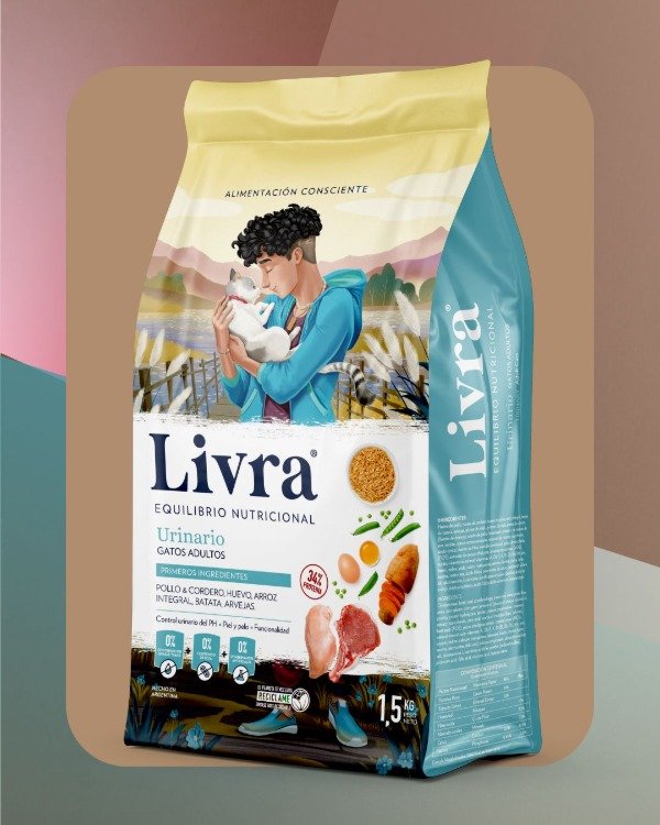 Producto - LIVRA Gatos Urinario x 1.5 kg
