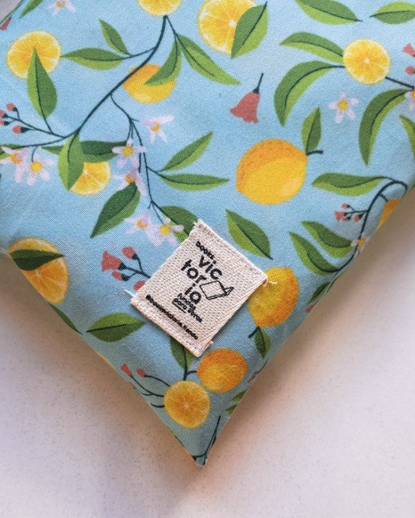 Producto - Funda para libros extra estándar Limones IMPERMEABLE