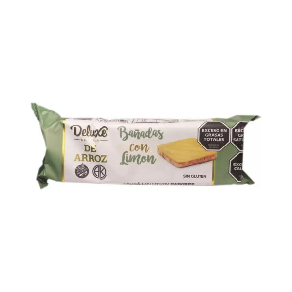 Producto - Galletitas De Arroz Bañadas con Limón Deluxe