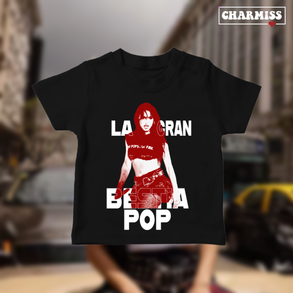 Producto - Baby Tee- bestia pop