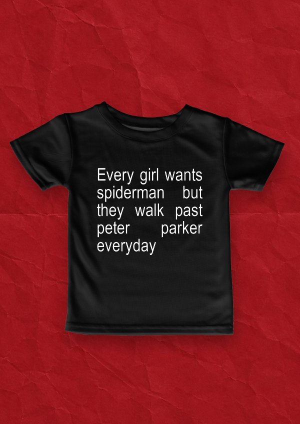 Producto - Girls wants Spiderman - Baby tee