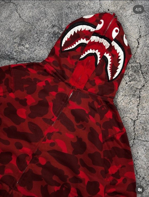 Producto - Bape SHARK doble capucha - 2