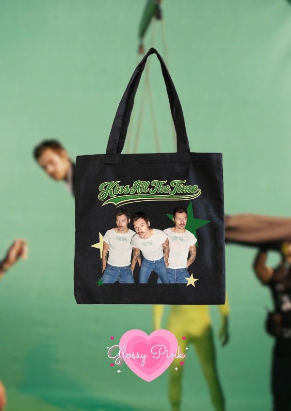 Producto - Tote Bag Kiss All The Time vintage - DTF