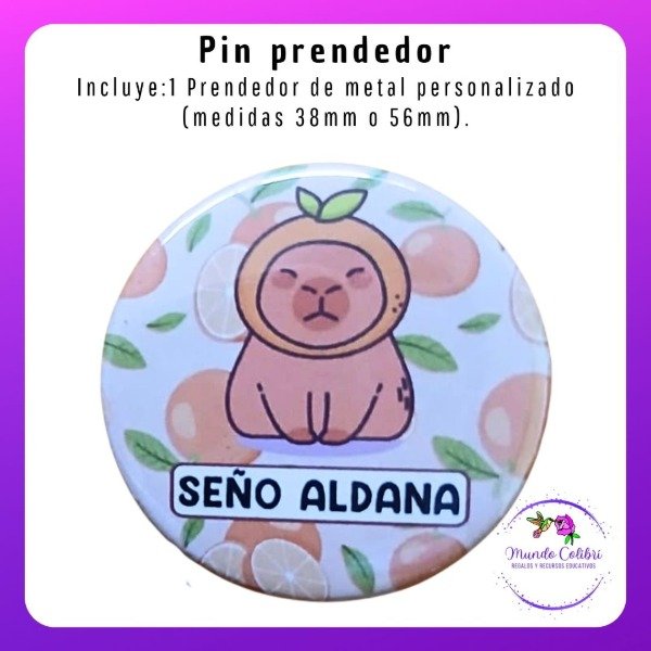 Producto - Pin Prendedor Personalizados (x 10 unidades)
