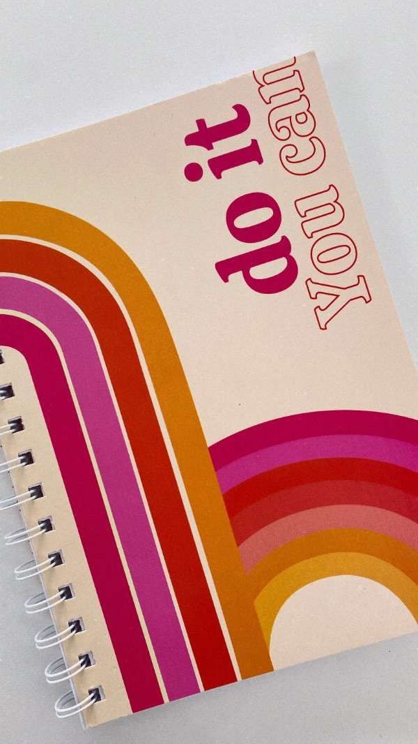 Producto - Libreta anillada grande. Do you Can