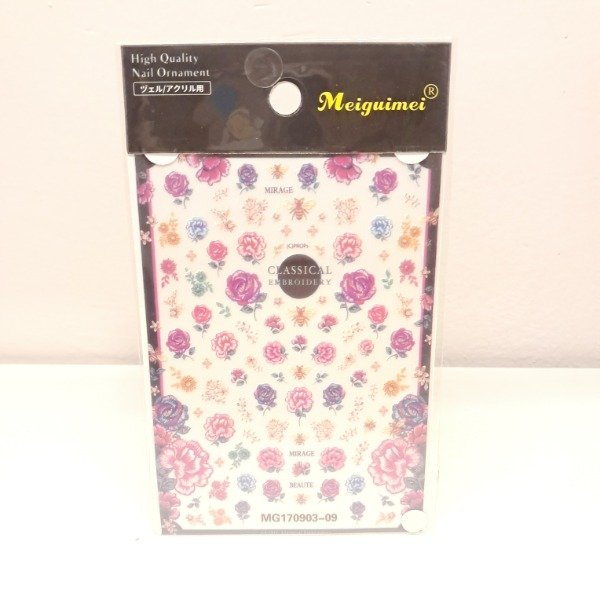 Producto - Plancha de stickers - Rosas