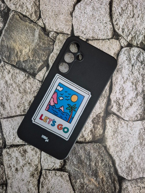 Producto - Funda silicone case diseño Samsung A54 Let's go