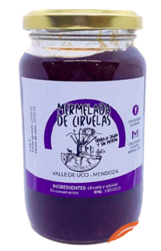 Producto - Mermelada de Ciruela "Crece desde el Pie" 500gr