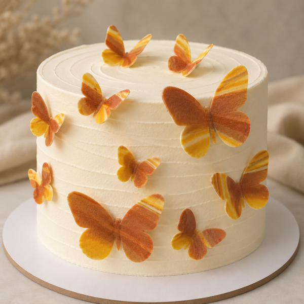Producto - MARIPOSAS TROQUELADAS CARAMELO x16u - 0