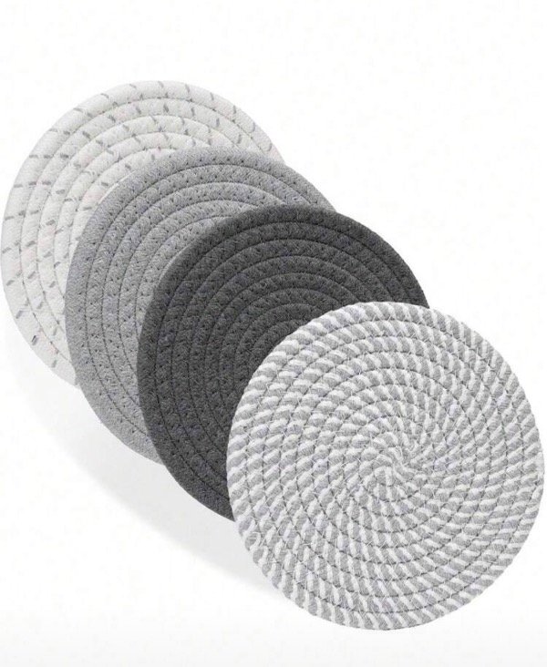 Producto - Individual cordón 18cm gama grises