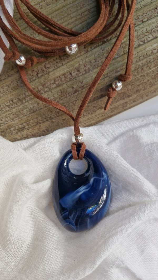 Producto - Collar Lazo Garota Azulado