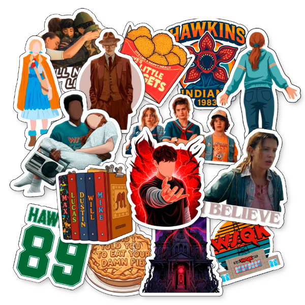 Producto - Stickers Stranger Things