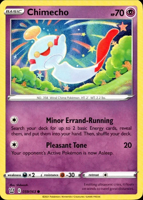 Producto - Chimecho - 059/163 - Battle Styles
