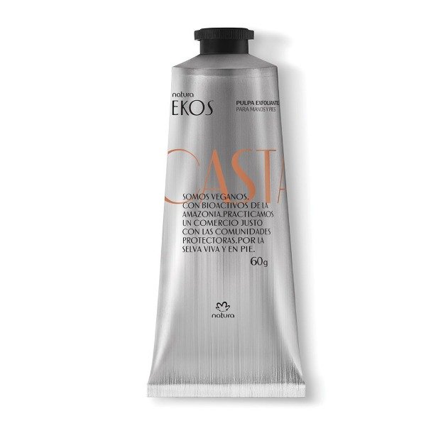 Producto - Pulpa Exfoliante para manos y pies Ekos Castaña 60g