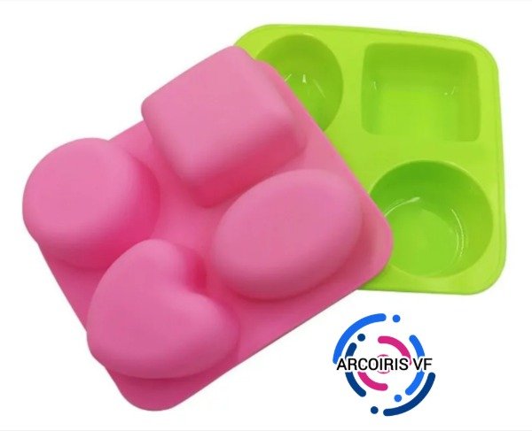 Producto - Molde 4 jabones diferentes