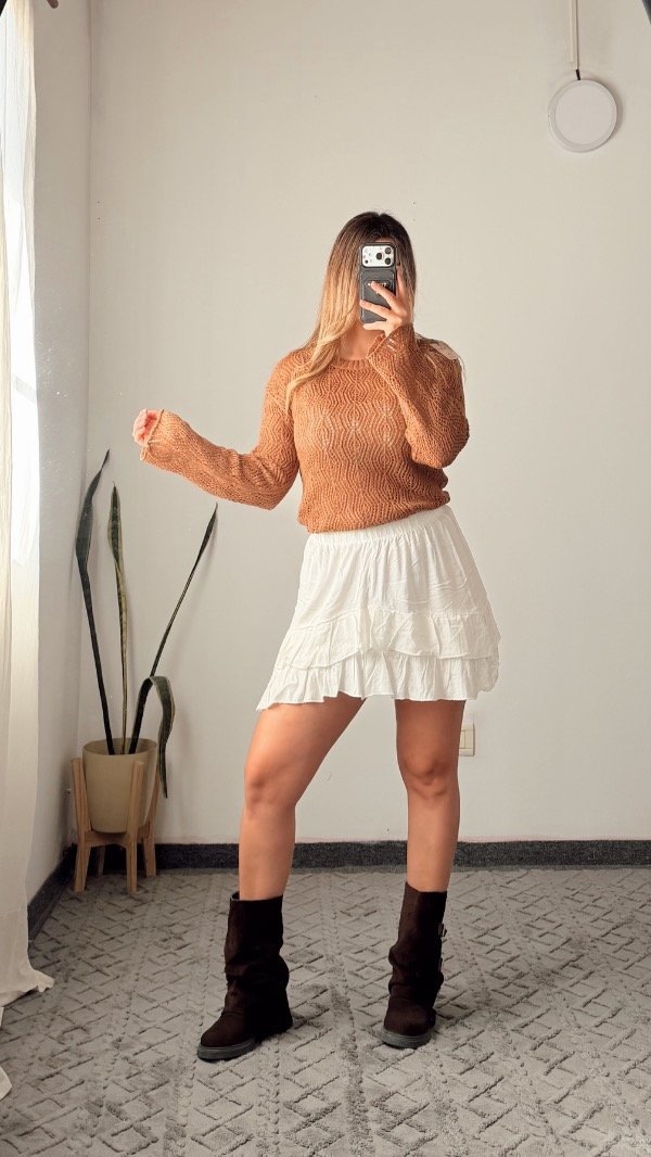 Producto - Sweater Diana Camel acrílico - 0
