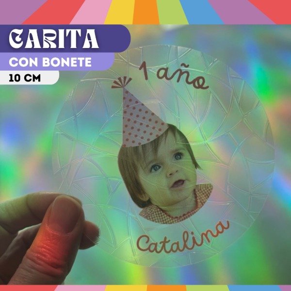 Producto - Carita con Bonete (a partir de 15u.)