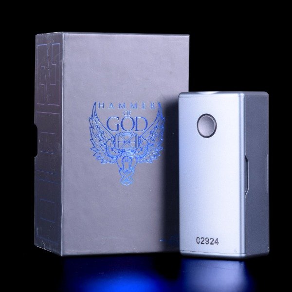 Producto - VAPERZ CLOUD HAMMER OF GOOD 200 MOD (SELLADO- RAIN SILVER) Precio dólar