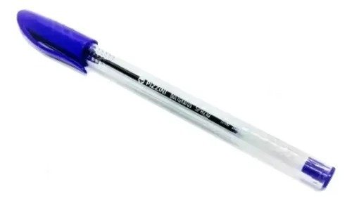 Producto - BOLIGRAFO PIZZINI SPAZIO AZUL cuerpo cristal